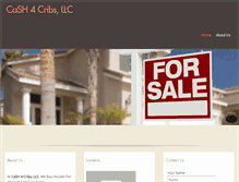 Tablet Screenshot of cashforcribs.net